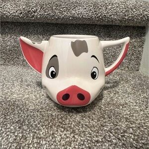 Disney Parks Moana Pua Pig  3D Figural Mug Coffee Cup